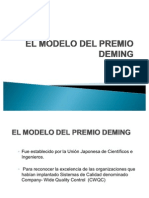 El Modelo Del Premio Deming