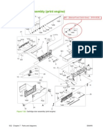 Cartridge Door Assembly (Print Engine) : A01 - (Manual Feed Clutch Gear) - (RU5-0528)