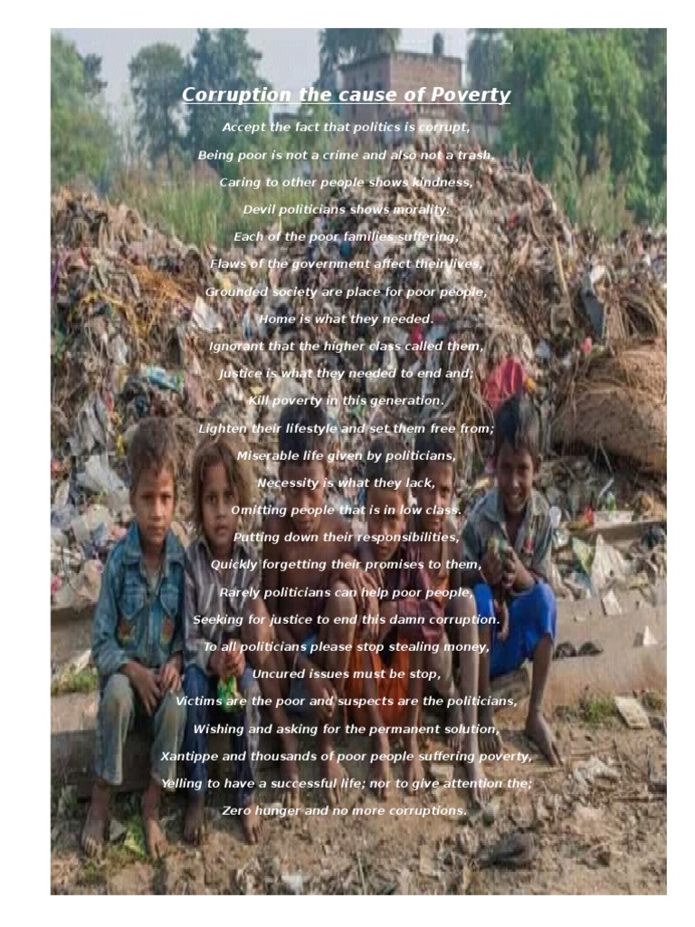 Corruption's Impact on Poverty | PDF | Social Science