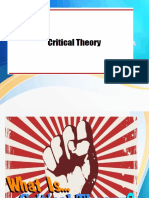 1 Critical Theory