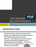 The Personal Selling Process