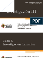 Unidad 3 Investigación Formativa