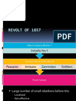 Lecture 12 - REVOLT OF 1857 PDF