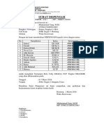 Surat Dispensas Basket