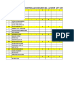 Absensi Lab Perkantoran Kelompok Dl-1 / Senin (PT Karya Bersama)