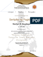 Buwan NG Wika Certificates Editable