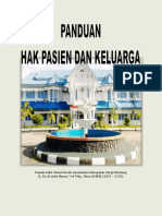 Panduan Hak Pasien Dan Keluarga.