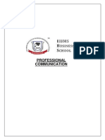 Professional Communication PDF
