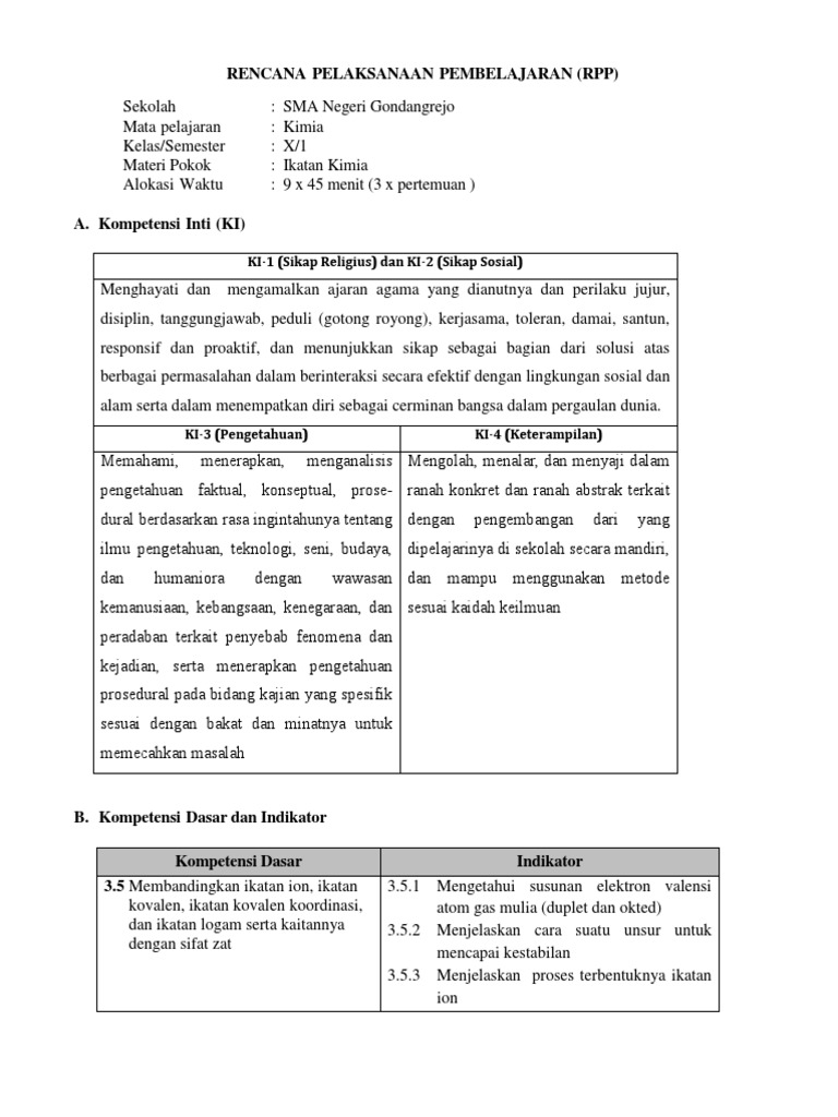 Soal Uh Ikatan Kimia