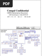 LA-3581P aka ICW50 Acer Aspire 5520 5220 7520 7220 MB PCB schematics v1.0