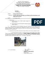 CADIZ CPS Action Taken Re Clearing Local Roads of Encroachments and Illegal Obstructions Oct. 7-13, 2019