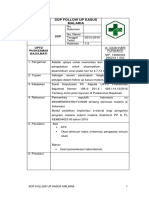 Sop Follow Up Kasus Malaria