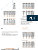 Optima Restore Rate Card PDF