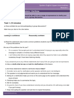 Speaking - Group Discussions - Clarifying: Spoken English Upper-Intermediate