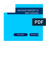 Aplikasi Raport Kurikulum 2013 - Hendri x1