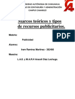 Marcos Teoricos y Tipos de Recursos Publicitarios