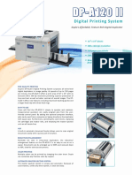 DP-A120 II: Digital Printing System