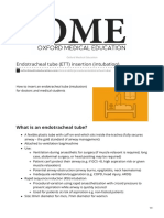 Oxfordmedicaleducation.com-Endotracheal Tube ETT Insertion Intubation