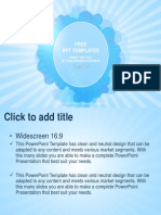Blue Sky and Cloud Abstract PPT Templates Widescreen