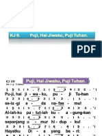 KJ 009. Puji - Hai Jiwaku - Puji Tuhan