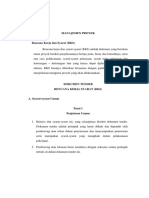 Rencana Kerja Dan Syarat-Syarat (RKS) Drainase