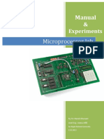 Micro - Lab Manual Experiments PDF