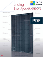 Understanding PV Module Specifications