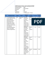 7.1 Instrumen Evaluasi Kognitif