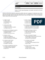 Assessment Task No. 2 Wagner Preference Inventory PDF