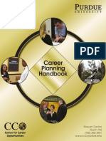 Career Planning Handbook: Stewart Center Room 194 (765) 494-3981 WWW - Cco.purdue - Edu