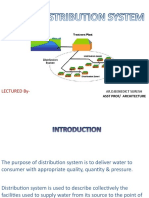 On Water Distibution System