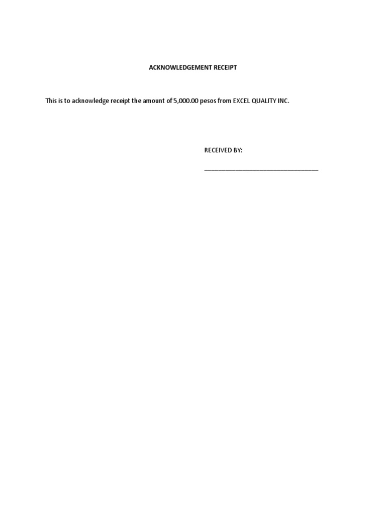 Payment Receipt Confirmation | PDF
