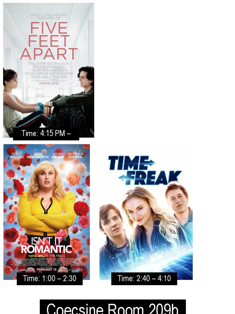 Movie Screening Schedule | PDF | Technology & Engineering