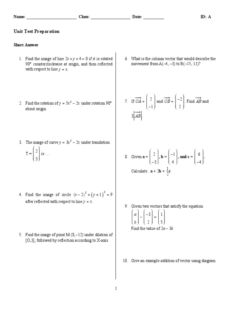 UT Transformations and Vectors | PDF | Rotation | Spacetime