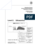 Uni S: Level 2: Ultrasonics