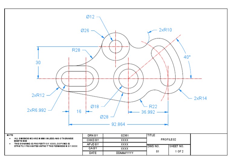 Cad Practice | PDF