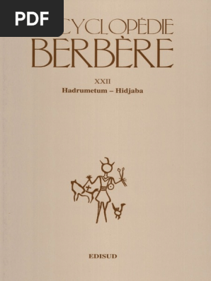 107490116 Encyclopedie Berbere Volume 22 Pdf Tunis Carthage