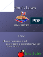 Newton's Laws: Easy As Apple Pie!