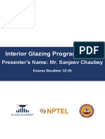 1 - Interior Glazing Program - Part I