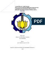 Critical Review Artikel Jurnal BPPTM Kota Bogor