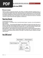 SQL Server Reporting Services (SSRS) O-V-E-R-V-I-E-W