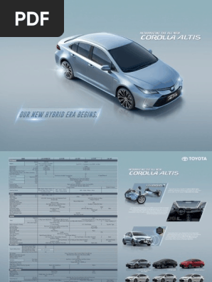 2020 Corolla Altis Brochure Pdf