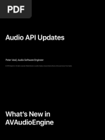 510 Whats New in Av Audio Engine