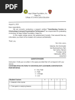 Criminology Licensure Examination Performance" As A Requirement For Graduating