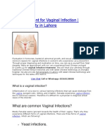 Best Treatment For Vaginal Infection 03360158888