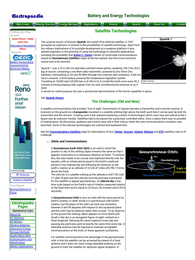 Satellite Technology Challenges - How Satellites Work | PDF | Attitude ...