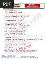 2011 To 2018 Algebra All Mains Questions by Gagan Pratap Sir