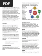 Management and Organization Group 8: Management: Controlling, and The Applications of These Principles in