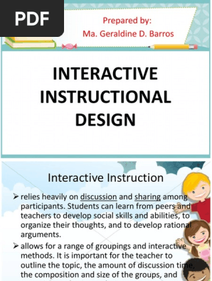 Interactive Instructional Design