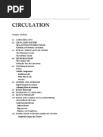 Circulation: Chapter Outline